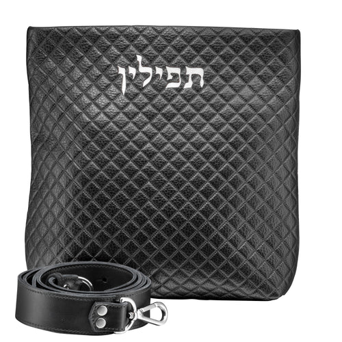 David Citadel Quilt leather tefillin bag