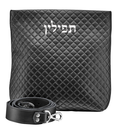 David Citadel Quilt leather tefillin bag