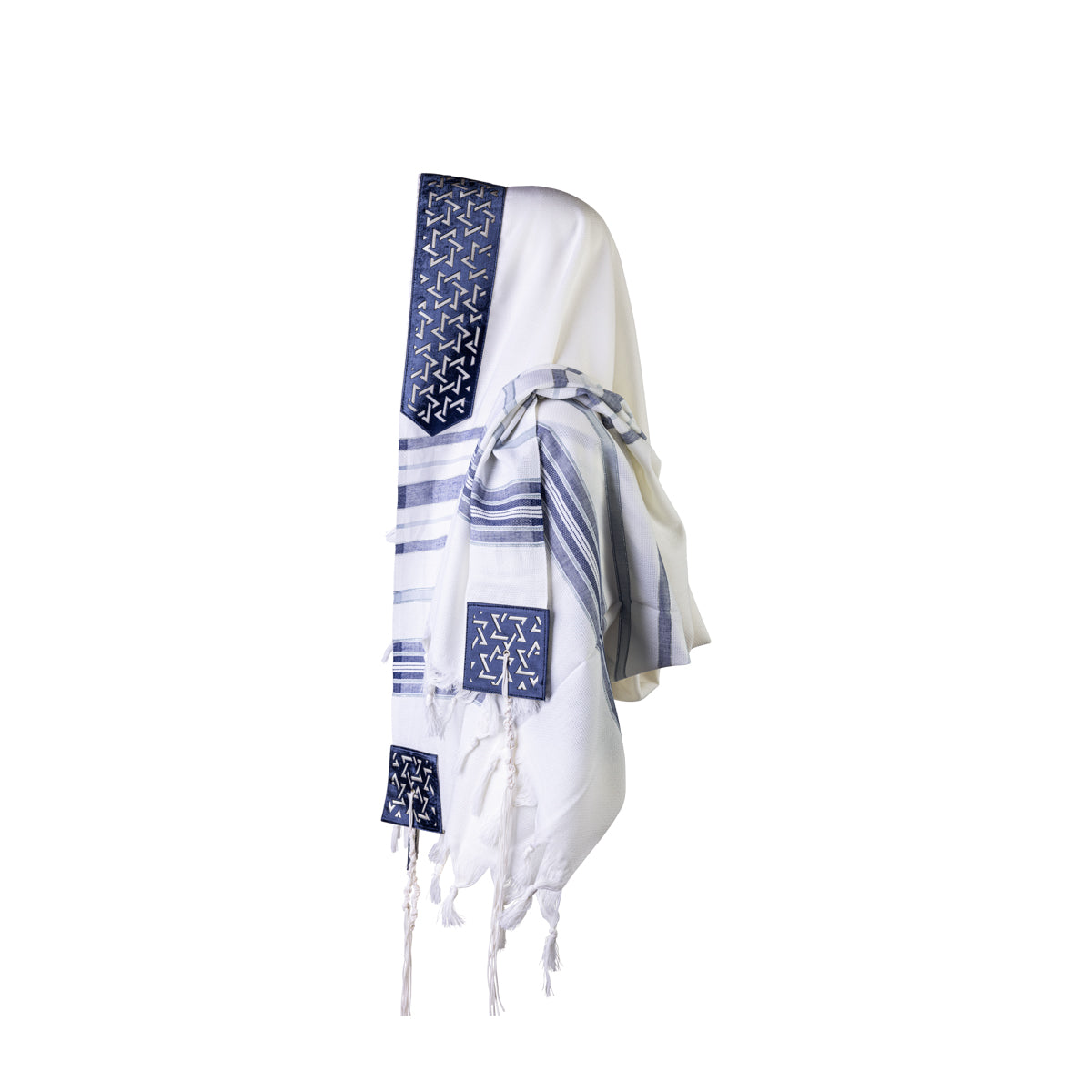 Talit Magen David - Blue