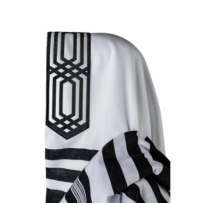 Talit Black Geometry