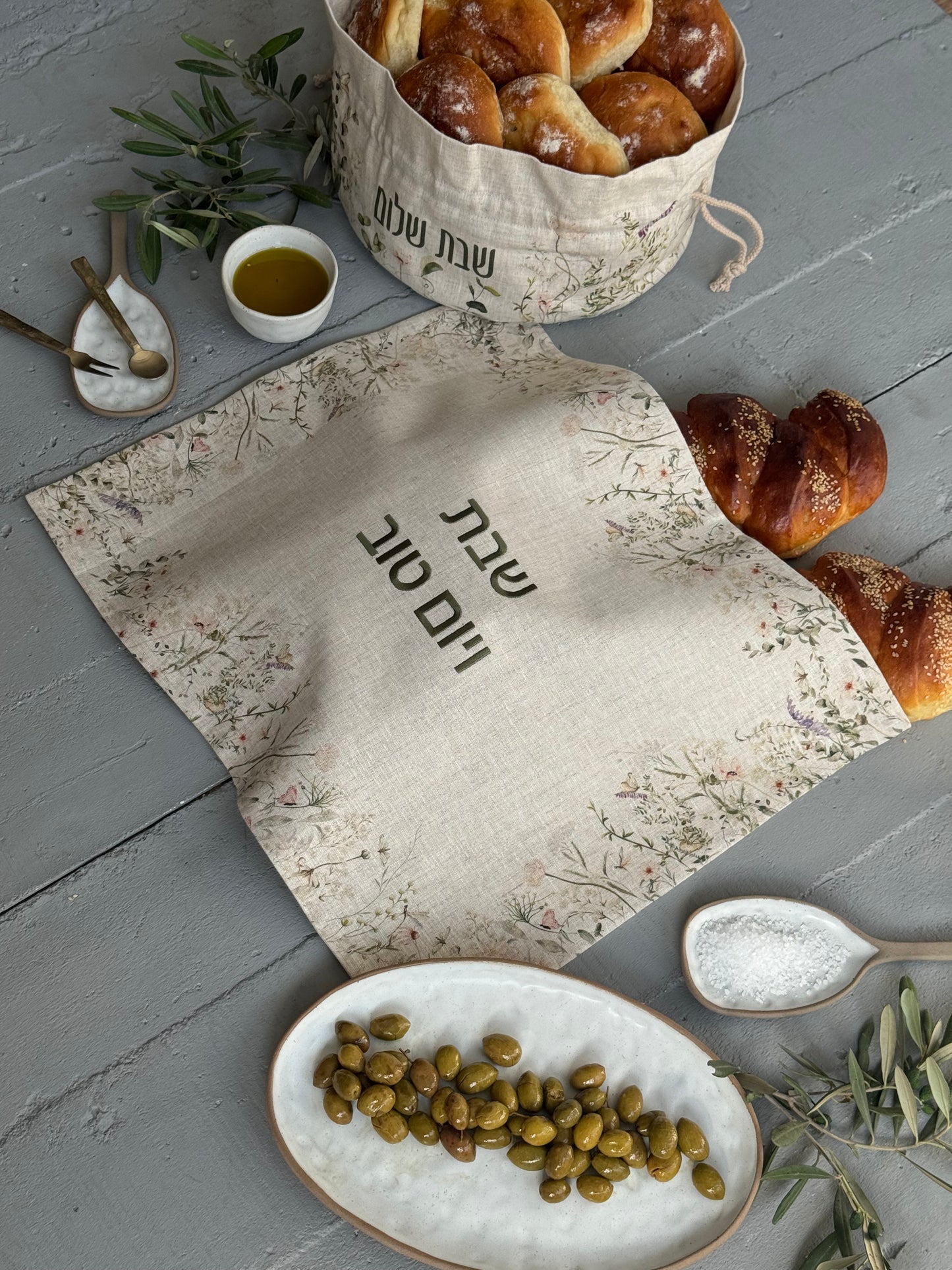 Shabbat Blossom Challa cover