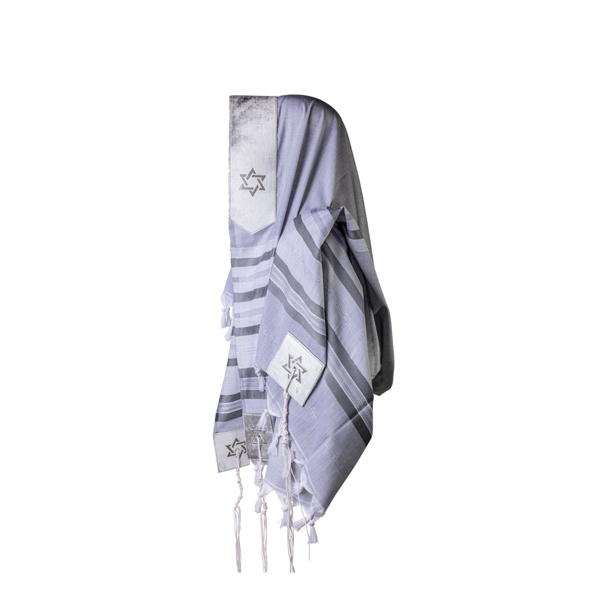 Talit Magen david - Gray