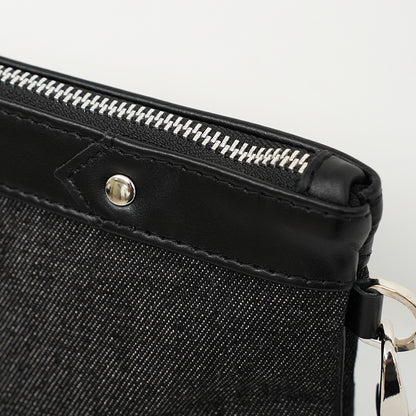 Bar Mitzvah Tefillin Bag - Denim & Leather