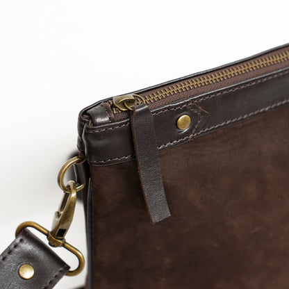 Bar Mitzvah Tefillin Bag - Suede Leather
