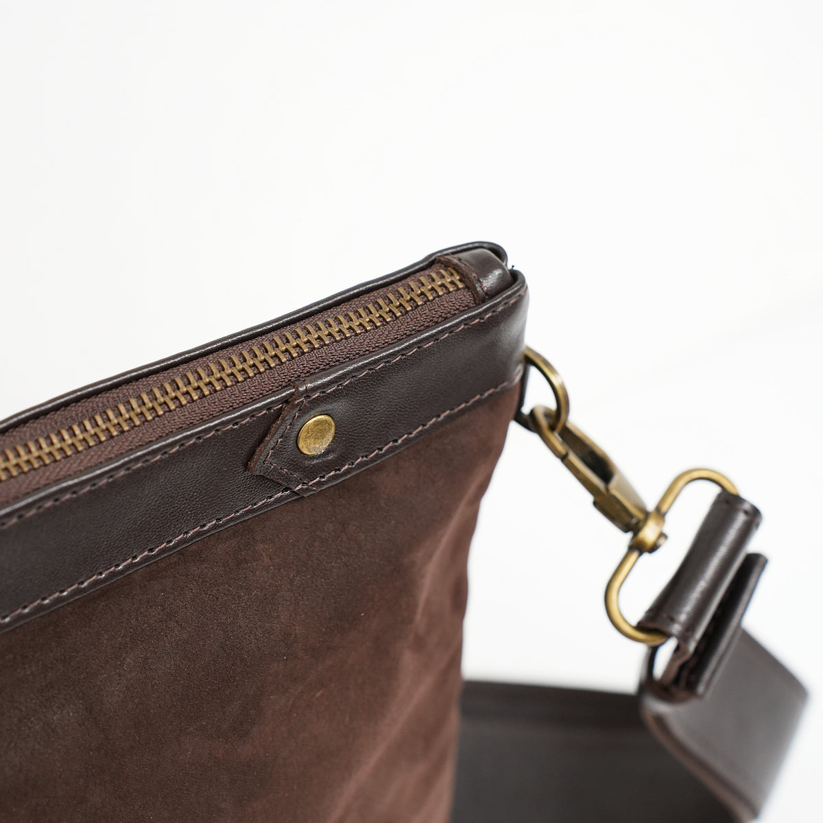 Bar Mitzvah Tefillin Bag - Suede Leather