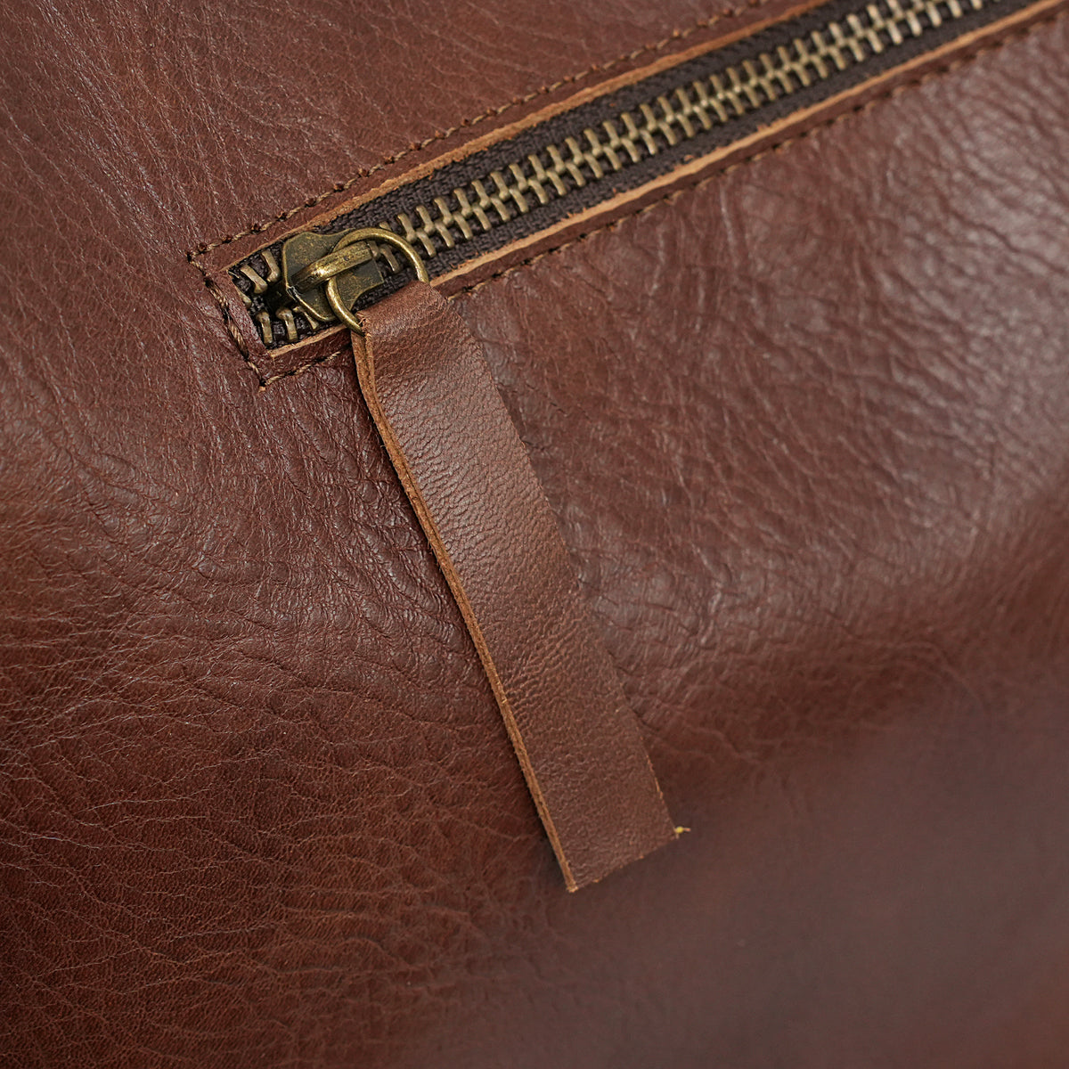 Talit & Tefillin Set - Ostrich-Texture Leather Zipper