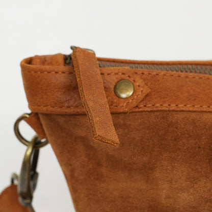 Talit & Tefillin Set - Suede Leather Zipper