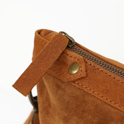 Talit & Tefillin Set - Suede Leather Zipper