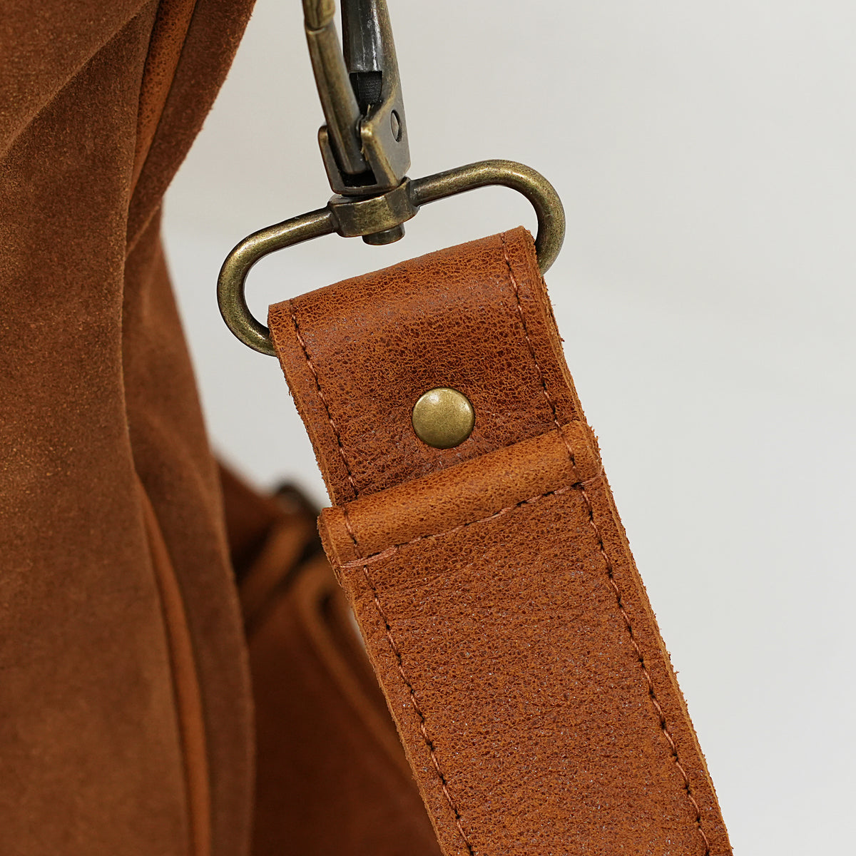 Talit & Tefillin Set - Suede Leather Zipper