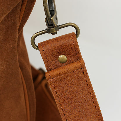 Talit & Tefillin Set - Suede Leather Zipper