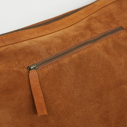 Talit & Tefillin Set - Suede Leather Zipper