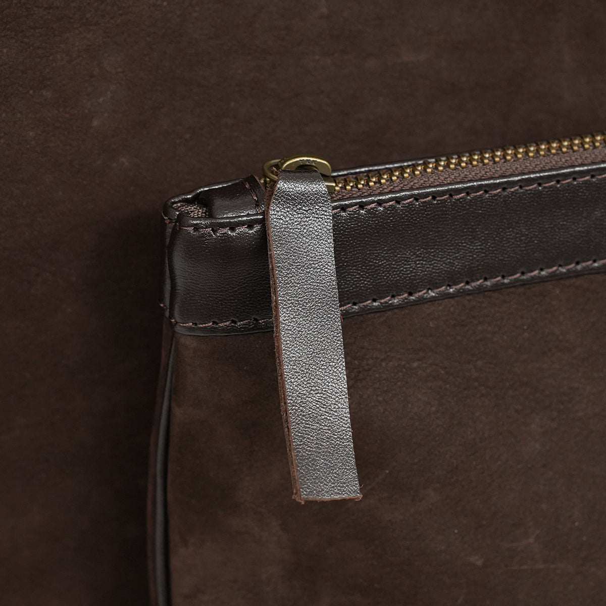 Bar Mitzvah Tefillin Bag - Denim & Leather with Silver Star of David