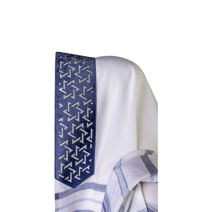 Talit Magen David - Blue