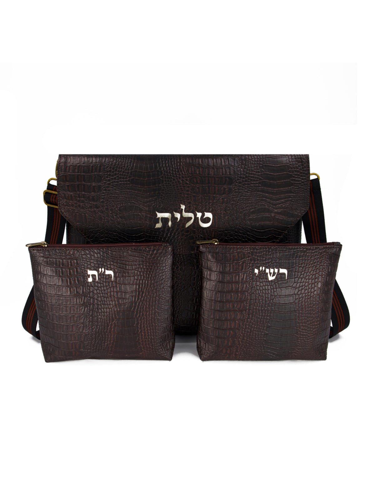 Talit and Tefillin Bag Set with Rashi & Rabbeinu Tam Tefillin Bags