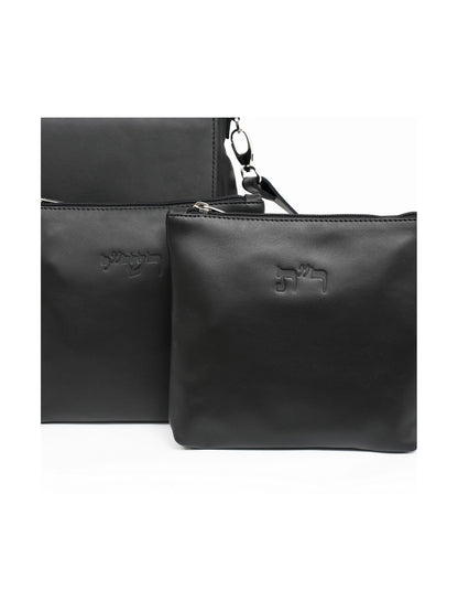 Luxury Talit and Tefillin Bag Set with Rashi & Rabbeinu Tam Tefillin Bags