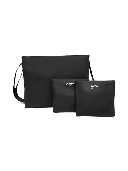 Talit and Tefillin Bag Set with Rashi & Rabbeinu Tam Tefillin Bags
