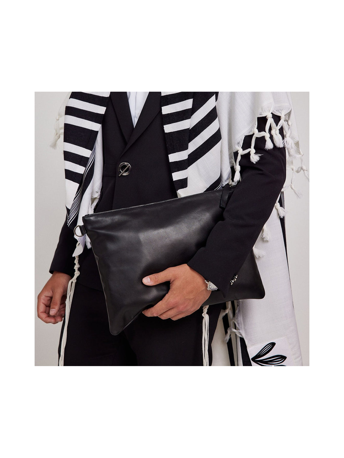 Leather Talit Bag