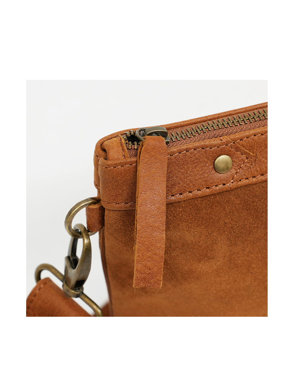 Bar Mitzvah Tefillin Bag in Suede Leather