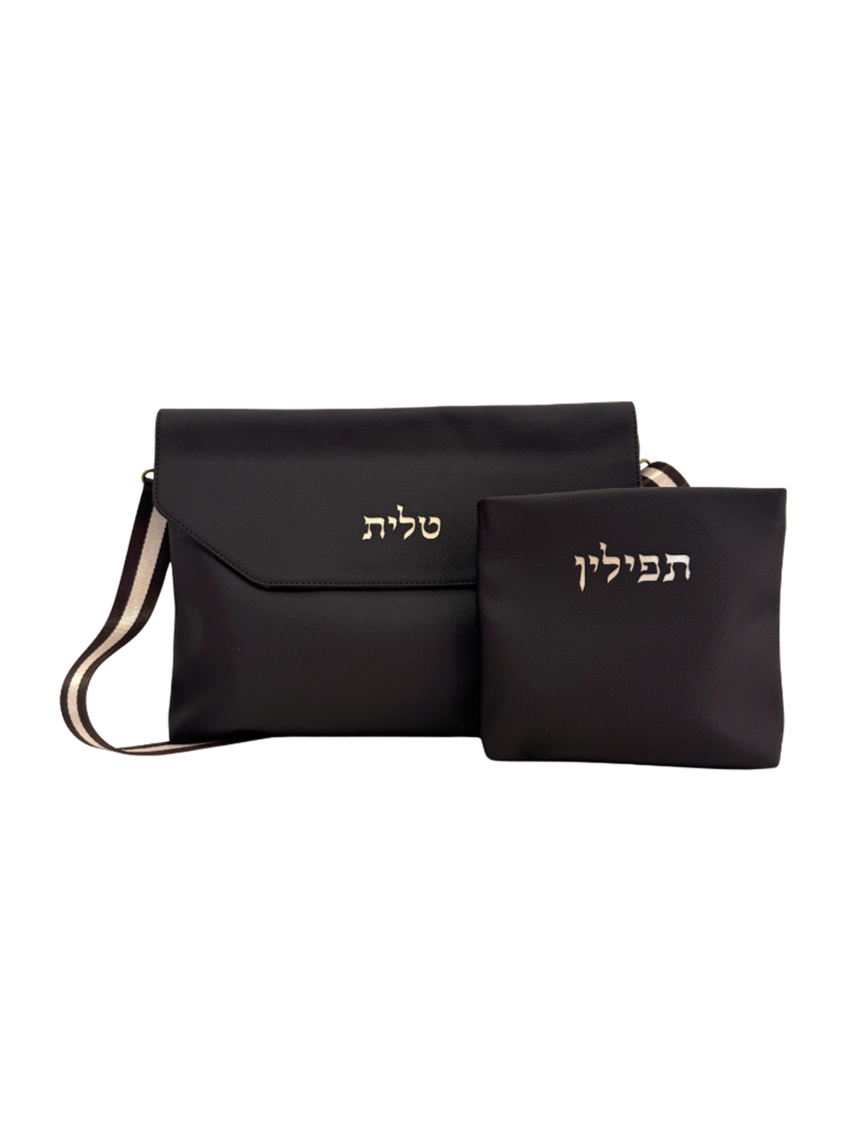 Deluxe Talit and Tefillin Bag Set - Flap Closure
