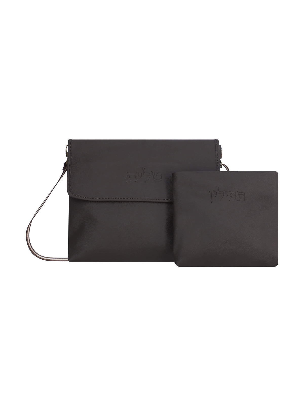 Compact Talit and Tefillin Bag Set - Flap Closure