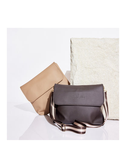 Compact Talit and Tefillin Bag Set - Flap Closure