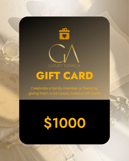 Judaica Gift Card