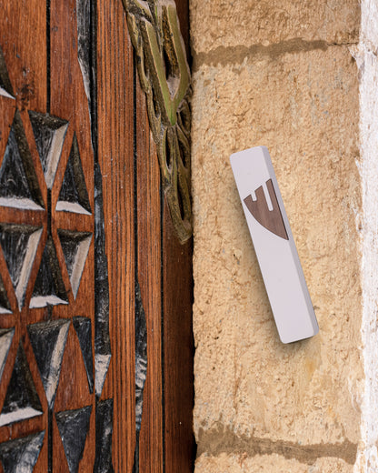 The Concrete Mezuzah- Golden Shin