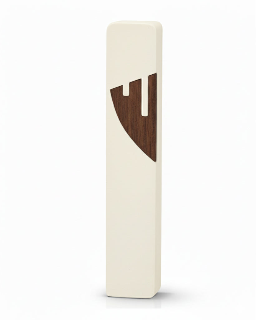 The Concrete Mezuzah- Walnut Shin