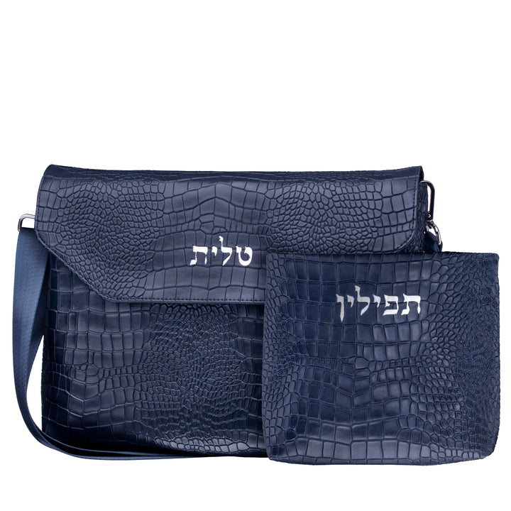 David Citadel Croco Talit & Tefillin Bag