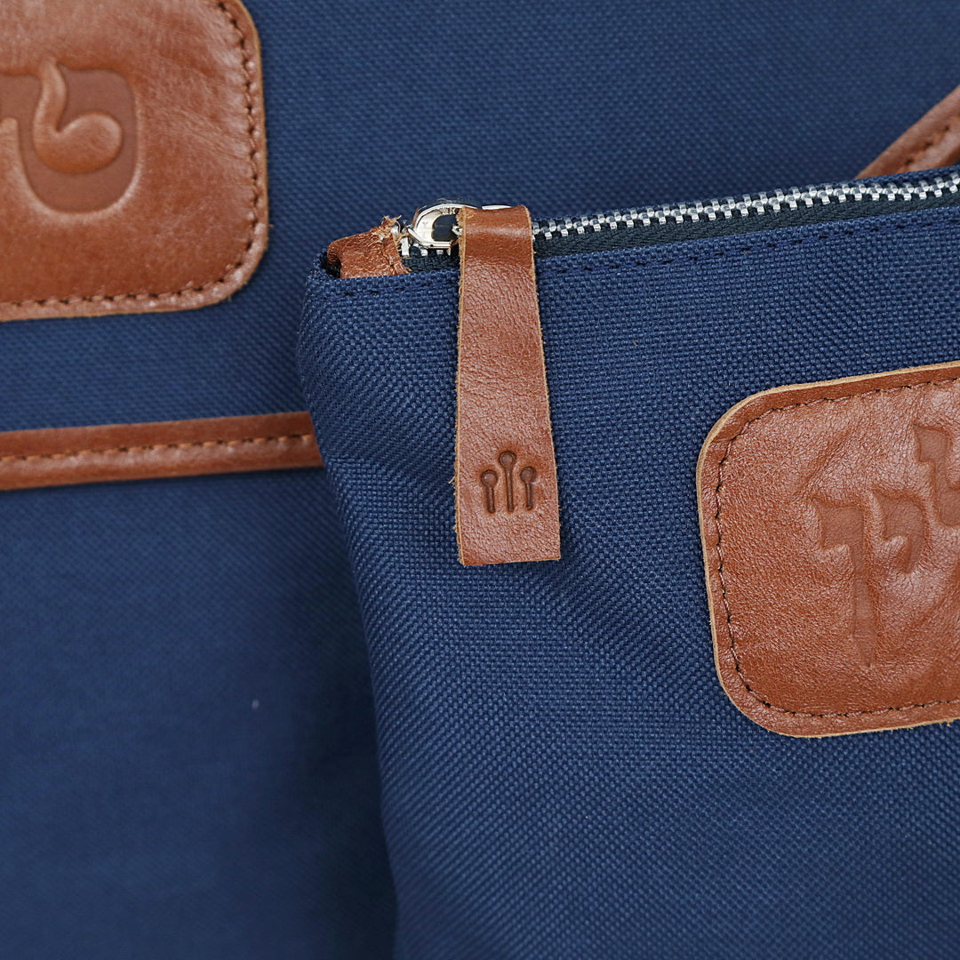 david citadel denim talit & tefillin bag