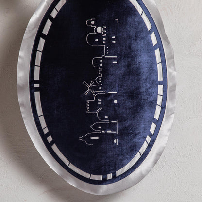 Jerusalem Velvet Challah Cover