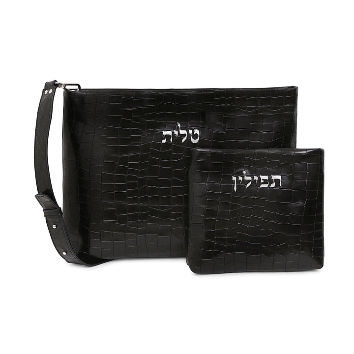 Kinor David Leather Talit & Tefillin Bag